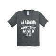 thumbnail image 1 of Inktastic Alabama Awesome Since 1819 Youth T-Shirt, 1 of 5