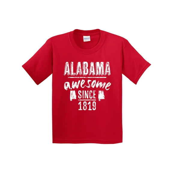 Inktastic Alabama Awesome Since 1819 Youth T-Shirt