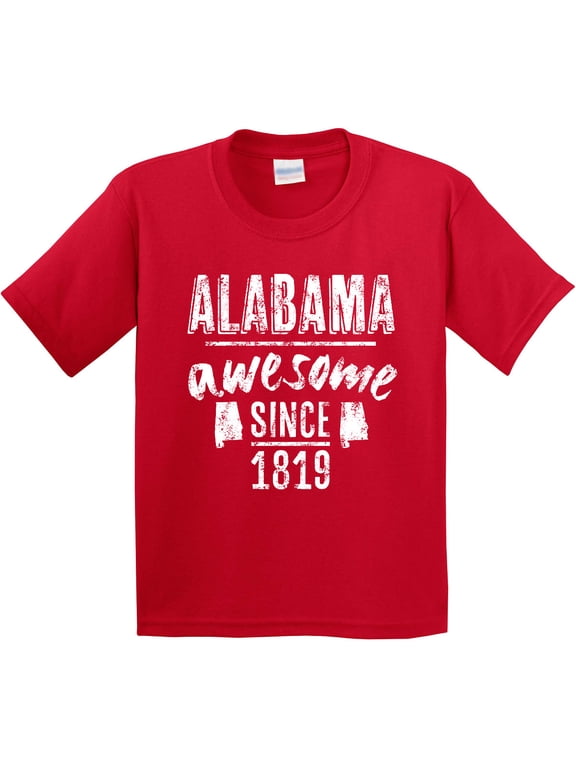 Alabama Awesome Since 1819 Youth T-Shirt