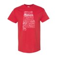 thumbnail image 1 of Inktastic Alabama State Word Salad T-Shirt, 1 of 5