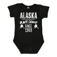 thumbnail image 1 of Inktastic Alaska Awesome Since 1959 Boys or Girls Baby Bodysuit, 1 of 5