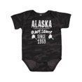 thumbnail image 1 of Inktastic Alaska Awesome Since 1959 Boys or Girls Baby Bodysuit, 1 of 5