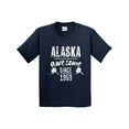 thumbnail image 1 of Inktastic Alaska Awesome Since 1959 Youth T-Shirt, 1 of 5
