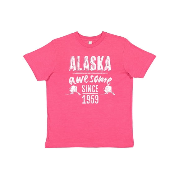 Inktastic Alaska Awesome Since 1959 Youth T-Shirt