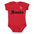 thumbnail image 1 of Inktastic Alaska Butterfly Girls Baby Bodysuit, 1 of 5