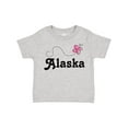 thumbnail image 1 of Inktastic Alaska Butterfly Girls Toddler T-Shirt, 1 of 5