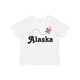 thumbnail image 1 of Inktastic Alaska Butterfly Girls Toddler T-Shirt, 1 of 5