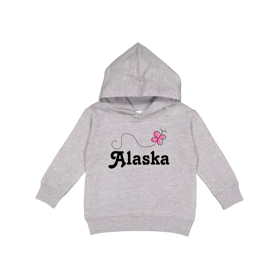 Inktastic Alaska Butterfly Toddler Hoodie