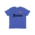 thumbnail image 1 of Inktastic Alaska Butterfly Youth T-Shirt, 1 of 5