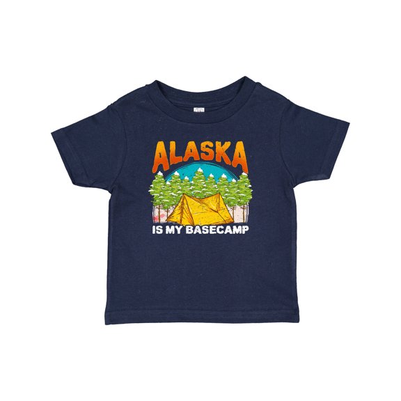 Inktastic Alaska Camping Vacation Boys or Girls Baby T-Shirt