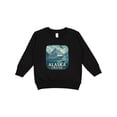 thumbnail image 1 of Inktastic Alaska Cruise Adventure Scenic Design Toddler Sweatshirt, 1 of 4