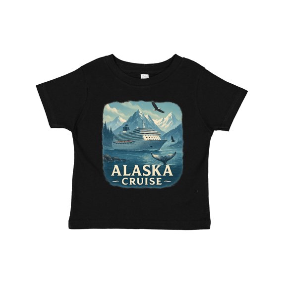 Inktastic Alaska Cruise Boys or Girls Toddler T-Shirt