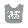 thumbnail image 1 of Inktastic Alaska Cruise Squad Vacation Trip Boys or Girls Baby Bib, 1 of 4