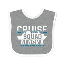 Inktastic Alaska Cruise Squad Vacation Trip Boys or Girls Baby Bib