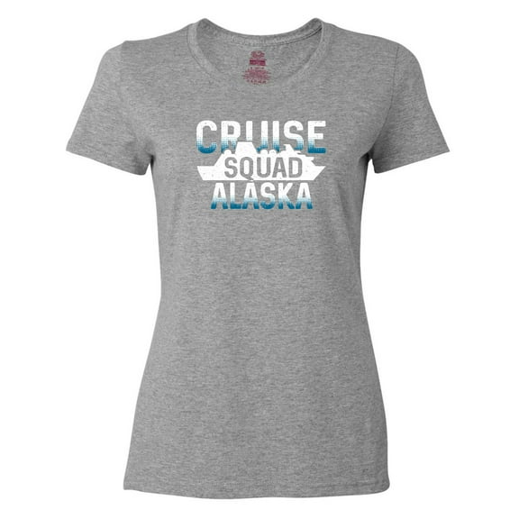 Inktastic Alaska Cruise Squad Vacation Trip Women's T-Shirt