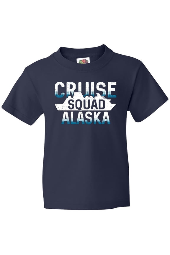 Alaska Cruise Squad Vacation Trip Youth T-Shirt