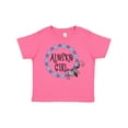 thumbnail image 1 of Inktastic Alaska Girl Forget-me-not Flower Girls Toddler T-Shirt, 1 of 5