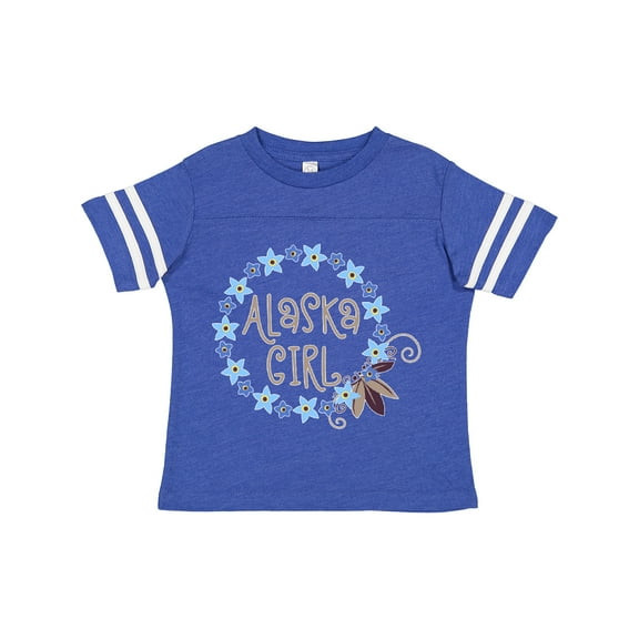 Inktastic Alaska Girl Forget-me-not Flower Girls Toddler T-Shirt