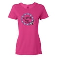 thumbnail image 1 of Inktastic Alaska Girl Forget-Me-Not Flower Women's T-Shirt, 1 of 5
