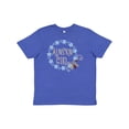 thumbnail image 1 of Inktastic Alaska Girl Forget-Me-Not Flower Youth T-Shirt, 1 of 5