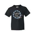 thumbnail image 1 of Inktastic Alaska Girl Forget-Me-Not Flower Youth T-Shirt, 1 of 5