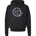 thumbnail image 1 of Inktastic Alaska Girl Forget-me-not Flower Adult Hoodie Sweatshirt, 1 of 4