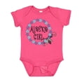 thumbnail image 1 of Inktastic Alaska Girl Forget-me-not Flower Girls Baby Bodysuit, 1 of 5