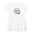 thumbnail image 1 of Inktastic Alaska Girl Forget-me-not Flower Girls Baby Dress, 1 of 5