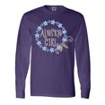 thumbnail image 1 of Inktastic Alaska Girl Forget-me-not Flower Long Sleeve T-Shirt, 1 of 5