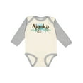 thumbnail image 1 of Inktastic Alaska Grunge Boys or Girls Long Sleeve Baby Bodysuit, 1 of 5