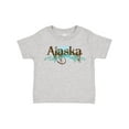 thumbnail image 1 of Inktastic Alaska Grunge Boys or Girls Toddler T-Shirt, 1 of 5