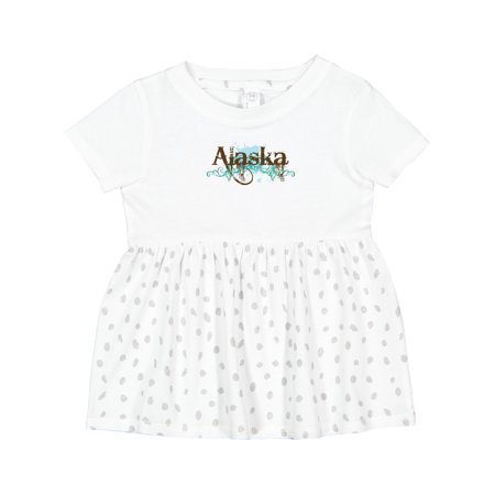 Inktastic Alaska Grunge Girls Baby Dress