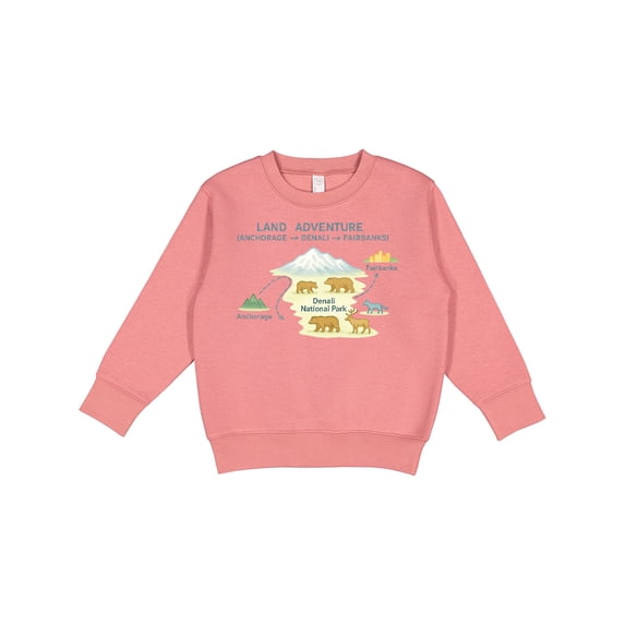 Inktastic Alaska Land Adventure Toddler Sweatshirt