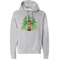 thumbnail image 1 of Inktastic Alaska Moose and Trees Adult Hoodie Sweatshirt, 1 of 4