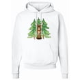 thumbnail image 1 of Inktastic Alaska Moose and Trees Adult Hoodie Sweatshirt, 1 of 4