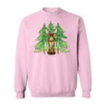 thumbnail image 1 of Inktastic Alaska Moose and Trees Adult Sweatshirt, 1 of 4