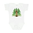 thumbnail image 1 of Inktastic Alaska Moose and Trees Boys or Girls Baby Bodysuit, 1 of 5