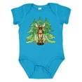 thumbnail image 1 of Inktastic Alaska Moose and Trees Boys or Girls Baby Bodysuit, 1 of 5