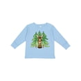 thumbnail image 1 of Inktastic Alaska Moose and Trees Boys or Girls Long Sleeve Toddler T-Shirt, 1 of 5
