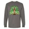 thumbnail image 1 of Inktastic Alaska Moose and Trees Long Sleeve T-Shirt, 1 of 5