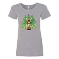 thumbnail image 1 of Inktastic Alaska Moose and Trees Women's T-Shirt, 1 of 5