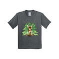 thumbnail image 1 of Inktastic Alaska Moose and Trees Youth T-Shirt, 1 of 5