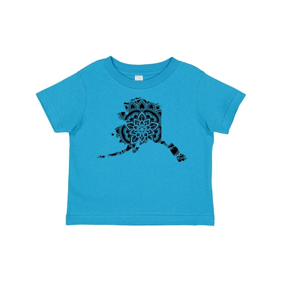 Inktastic Alaska Silhouette Mandala Boys or Girls Toddler T-Shirt