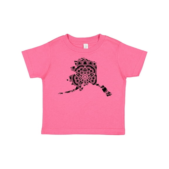 Inktastic Alaska Silhouette Mandala Boys or Girls Toddler T-Shirt