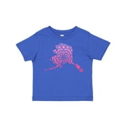 Inktastic Alaska Silhouette Mandala Boys or Girls Toddler T-Shirt