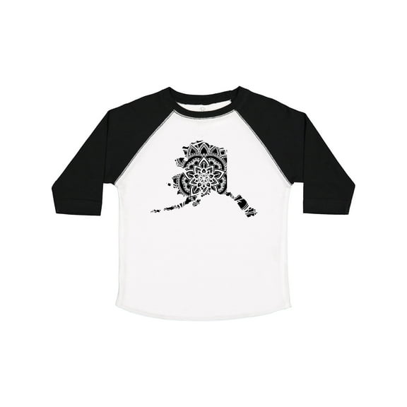 Inktastic Alaska Silhouette Mandala Boys or Girls Toddler T-Shirt