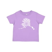 Inktastic Alaska Silhouette Mandala Boys or Girls Toddler T-Shirt