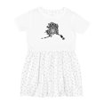 thumbnail image 1 of Inktastic Alaska Silhouette Mandala Girls Toddler Dress, 1 of 5