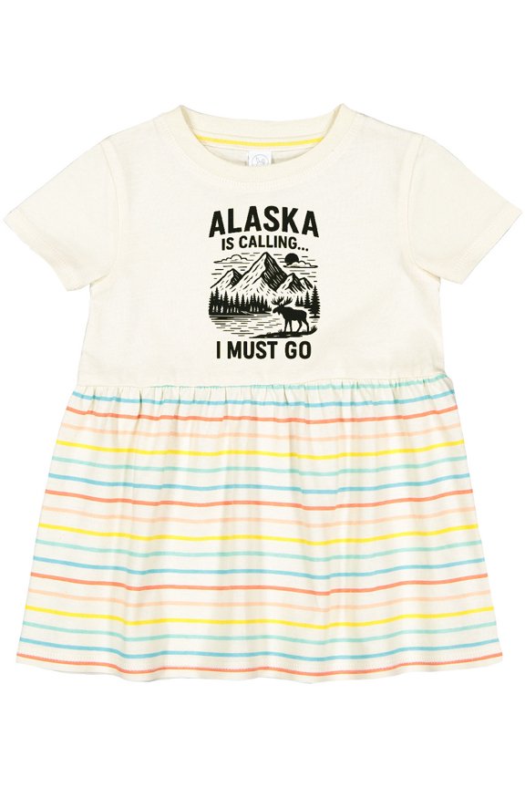 Alaska Travel Adventure Girls Baby Dress
