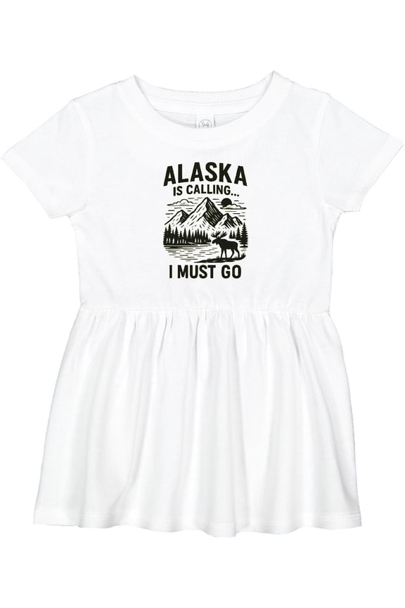 Alaska Travel Adventure Girls Baby Dress